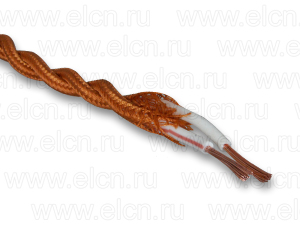 КГВОС 2х0,75 (до +70град.С) "Ретро" бронзовый