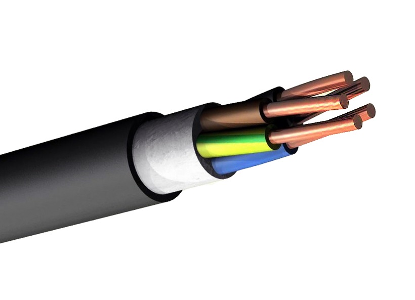 ВВГнг(А)-LS 5х10 ок(N, PE) - 0,66 (Москабель)